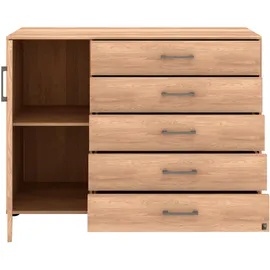 Musterring Kombikommode 120 x 86 x 43 cm Braun