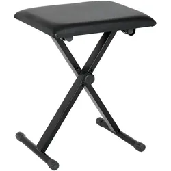HOMCOM - Klavierhocker - 39 x 29 x 37-47 cm - schwarz