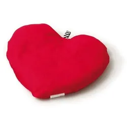 SISSEL Cherry Kirschkernkissen 21 x 21 cm rot Herzform