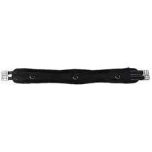 Kerbl Sattelgurt Langgurt anatomisch Webpelz 140 cm Schwarz