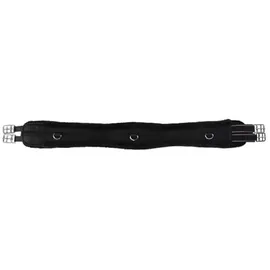 Kerbl Sattelgurt Langgurt anatomisch Webpelz 140 cm Schwarz