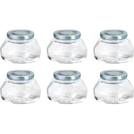 Leifheit Marmeladenglas 250 ml 6 St.