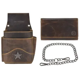 Billy The Kid Kellnerbörse braun