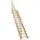 DOLLE Raumspartreppe Lyon 65 cm Kiefer unbehandelt/Metall