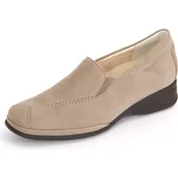Semler Nubukina düne Damen Slipper Beige, Größe 6 -