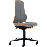 bimos Arbeitsdrehstuhl Supertec-Gewebe Grau