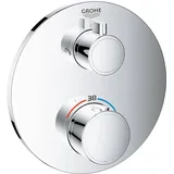 Grohe Grohtherm Thermostat-Brausebatterie mit integrierter 2-Wege-Umstellung chrom 24076000