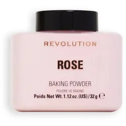 REVOLUTION Loose Baking Powder Rose Puder 32 g Weiss 