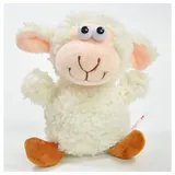 Winfried Kögler Kögler Labertier Zottel Schaf Bubi 18 cm Weiß