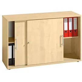 Hammerbacher Schiebetürenschrank V1752S/3/3/RE ahorn 1 Fachboden 120,0 x 40,0 x 74,8 cm