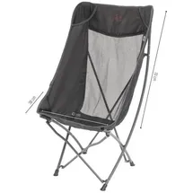 Robens Campingstuhl Strider Schwarz