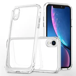Schutzhülle für iPhone XR Kamera Case Panzerhülle Handyhülle Cover Tasche Transparent Smartphone Bumper