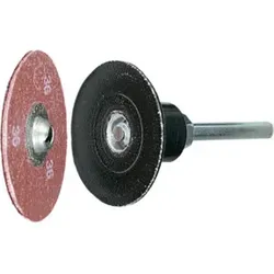 HOLEX Gummi-Schleifteller Schaftdurchmesser 6 mm mittelhart 50M