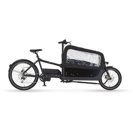 Prophete E-Bike »CARGO Plus 22.ETL.10«, 8 Gang, Shimano, Acero, Mittelmotor 250 W, schwarz