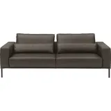 Musterring 3-Sitzer Leder Braun