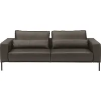 Musterring 3-Sitzer Leder Braun