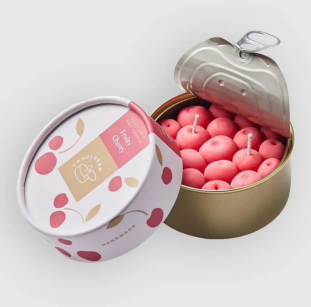 CandleHand Fruity Cherry Can Candle can / cherry Gr. Uni