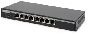 1St. NEWLEC NNETSWGBE8UMDPOE.01 Desktop Netzwerk-Switch, 8-Port Gigabit,