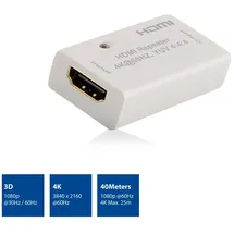 Act HDMI-Repeater 40 m Schwarz/Weiß