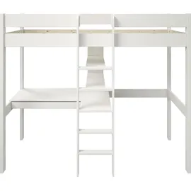 otto home Hochbett ROBIN 99 x 174 x 208 cm Massivholz weiß