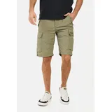 CAMEL ACTIVE Cargo Shorts Regular Fit in Dunkelgrün | Gr.: W32