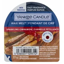 Yankee Candle Sparkling Cinnamon Wachsmelt 22 g rot