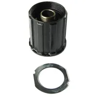 Shimano Y4FL98090 Deore Freilaufkörper 9/10-fach Hinterrad-Nabe, für Deore FH-T610, schwarz