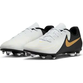 Nike Jr. Phantom GX II Club MG weiß/ metalic gold coin/schwarz 38