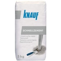 KNAUF 4006379012299 Schnellzement, minutenschnell abhärtender Zementmörtel für Ausbesserungen, Befestigungen,