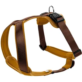 Hunter Neopren Hundegeschirr braun L
