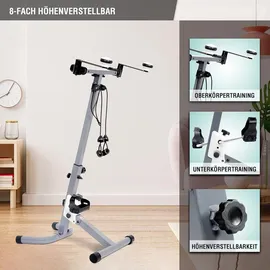 Ultrasport 3in1 Heimtrainer, Vitaltrainer Kraft-Beintrainer ideal für Senioren, gelenkschonend