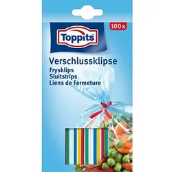 Toppits Verschlussclips mehrfarbig, 100 St.