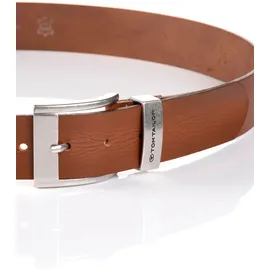 Tom Tailor Gürtel Leder 4 cm braun 120