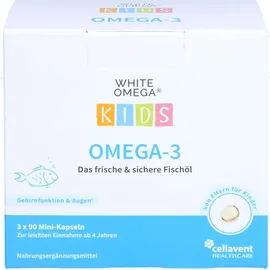 Cellavent Healthcare GmbH White Omega Kids Mini-Kapseln 3 x 90 St.