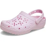 Crocs Classic Floral Cut-Out Clog Rosa 39