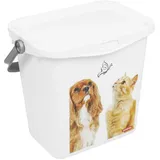 Curver Petlife Futterbox Snackbox Futter Tonne 6 Liter Box Futterbehälter Multibox