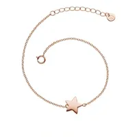 Glanzstücke München Armband Stern Sterling Silber in Roségold Armbänder