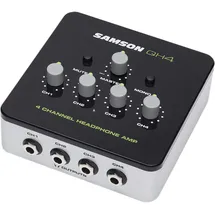 Samson QH4 4 Channel Mini Headphone Amplifier-POWER AMPLIFIER