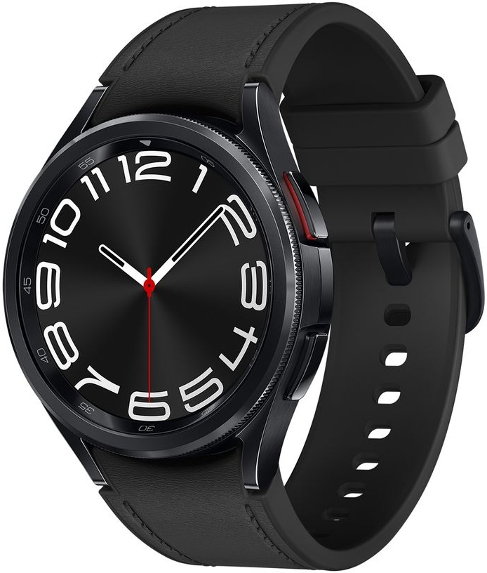 Samsung Galaxy Watch6 Classic Watch6 Classic 3,3 cm (1.3') OLED 43 mm Digital 432 x 432 Pixel Touchscreen Graphit WLAN GPS
