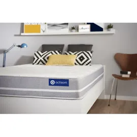Actisom matratze Weiß, Textil, H2, 90x200 cm, Oeko-Tex® Standard 100, Schlafzimmer, Matratzen Shop, Matratzen, Viscoschaummatratze