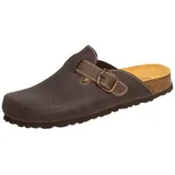 Saliha Bioline Clog Braun 46
