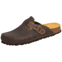 Saliha Bioline Clog Braun 46