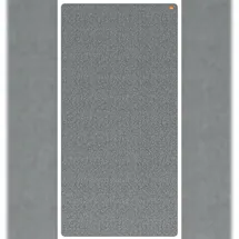 NOBO Notiztafel Move & Meet 90 x 180 cm Grau/Weiß