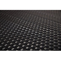 Progresja Polyrattan Balkonichtschutz - Schwarz 0,9m x 5m