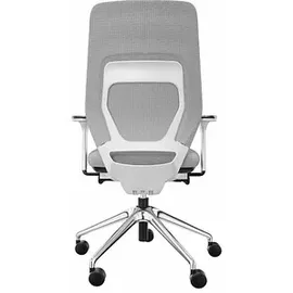 FM Helmets fm Bürostuhl Asiento, 4260761570402 Stoff grau, Gestell grau