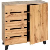 Mendler Kommode HWC-M46, Schrank Sideboard Anrichte Highboard, 2 Türen