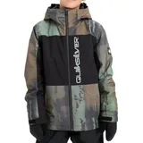 QUIKSILVER Side Hit Block Youth JK Skijacke Bloomfade Dark Ivy 12