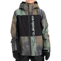 QUIKSILVER Side Hit Block Youth JK Skijacke Bloomfade Dark Ivy 12