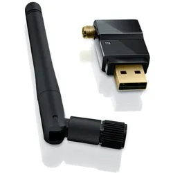 CSL 300 Mbit/s Wlan Stick mit abnehmbarer Antenne 802.11n/b/g / SMA Buchse / hohe Reichweite