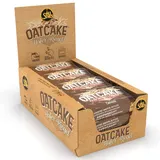 ALL STARS Oatcake Hafer-Riegel 12 Energy-Riegel je 80g I Protein-Bar mit Haferflocken & 12x80g - Chocolate